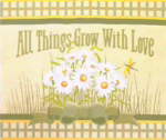 Love You More Needlepoint Designs -  All Things Grow with Love