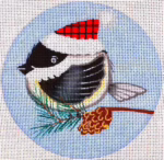 Love You More Needlepoint Designs -  Chickadee