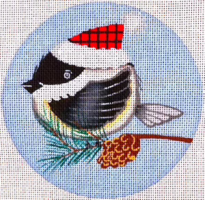 Love You More Needlepoint Designs - Chickadee