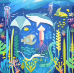 Love You More Needlepoint Designs -  Sea Creatures