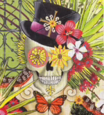 Love You More Needlepoint Designs - Baron in Bloom