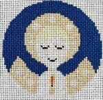 Love MHB Studio -  Blonde Angel Boy Round