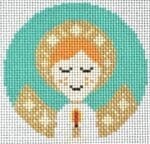 Love MHB Studio -  Red Head Angel Boy Round