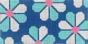Love MHB Studio - Teal Navy and Pink Flower Power