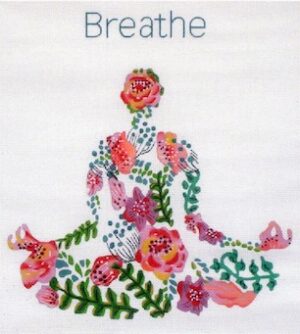 Love You More Needlepoint Designs -  Breathe