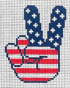 Love MHB Studio - Peace Sign Flag