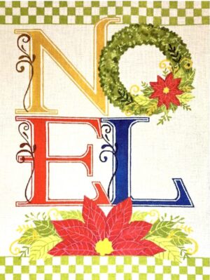Love You More Needlepoint Designs -  Noel Banner