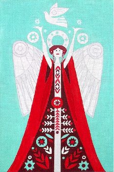 Love You More Needlepoint Designs -  Nordic Angel