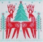 Love You More Needlepoint Designs - Scandinavian Deer