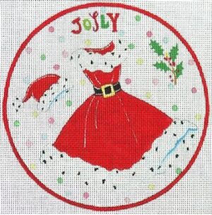 Love You More Needlepoint Designs - Jolly Dress