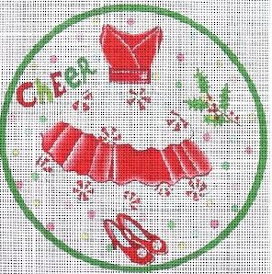 Love You More Needlepoint Designs - Cheer Dress