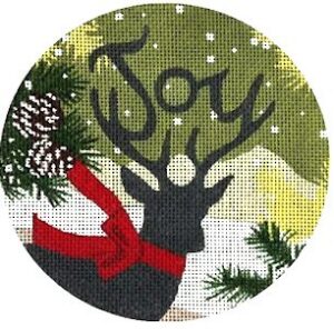 Love You More Needlepoint Designs - Joy Woodland Deer