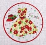 Love You More Needlepoint Designs -  Peace Dress