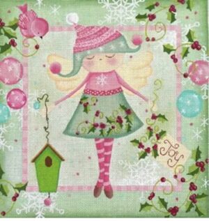 Love You More Needlepoint Designs -  Joy Angel