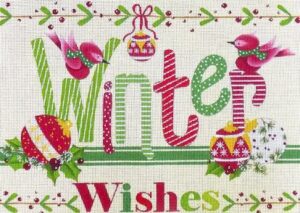 Love You More Needlepoint Designs -  Winter Wishes