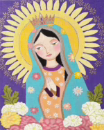Love You More Needlepoint Designs -  Our Lady of Guadalupe