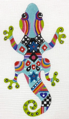 Love You More Needlepoint Designs -  Gecko