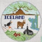 Atlantic Blue Canvas - Iceland Travel Round