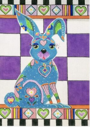 Love You More Needlepoint Designs - Bunny