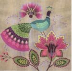 Love You More Needlepoint Designs - Peacock