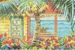 Love You More Needlepoint Designs - Tropical View