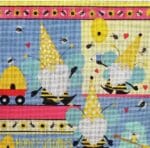 Love You More Needlepoint Designs - Honey Gnomes