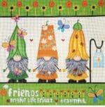 Love You More Needlepoint Designs - Friends Gnomes