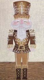 Love You More Needlepoint Designs - Gingerbread Nutcracker
