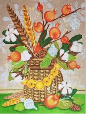Love You More Needlepoint Designs - Pomegranates