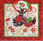 Love You More Needlepoint Designs - Shake Your Tail Feathers