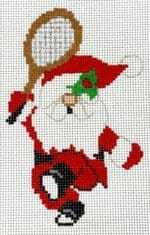 Atlantic Blue Canvas - Tennis Santa