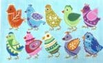 A Stitch in Time Designs - Colorful Birds