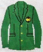 Elm Tree Needlepoint - Masters Green Jacket
