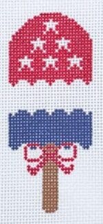 Atlantic Blue Canvas - USA Popsicle