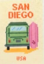 Atlantic Blue Canvas - San Diego Travel Book
