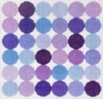 Elizabeth Crane Swartz - Purple Sampler 10" Square