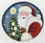 Rebecca Wood Designs - Santa and Tree