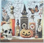 Painted Pony Designs - Six Potion Bottle Collage