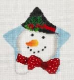 Blueberry Point Canvas - Snowman Star
