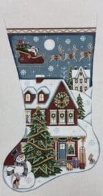 Rebecca Wood Designs - Happy Christmas with Red House