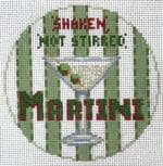 The Gingham Stitchery - Martini Happier Hour Coaster