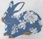 The Gingham Stitchery - Wedgewood Sitting Bunny