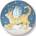 CBK Needlepoint Collections - Angel Cat