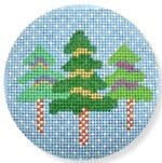 CBK Needlepoint Collections - Three Christmas Trees