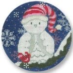 CBK Needlepoint Collections - Owl Snowman