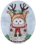 CBK Needlepoint Collections - Reindeer Owl