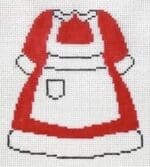 CBK Needlepoint Collections - Mrs. Claus's Dress