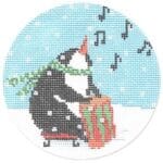 CBK Needlepoint Collections - Penguin with Drum