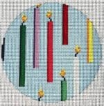 The Gingham Stitchery - Candles Round