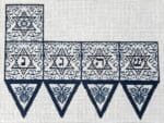 The Gingham Stitchery - Transfer Dreidel